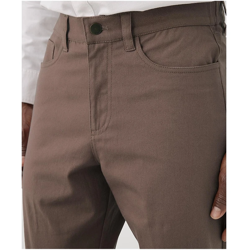 Pact Men's Organic Cotton Stretch Twill Denim 5-Pocket Pant - 32" Inseam