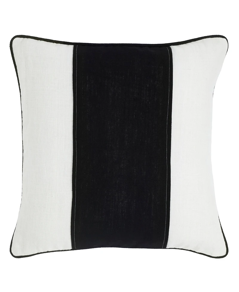 Ihi Home Linen Stripe Pillow