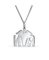 Bling Jewelry Angel Wings Stethoscope Symbol of Registered Rn Nurse Caduceus Pendant Necklace Graduation .925 Sterling Silver