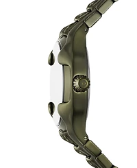 Diesel Men's Vert Quartz Three-Hand Date Green Stainless Steel 45mm