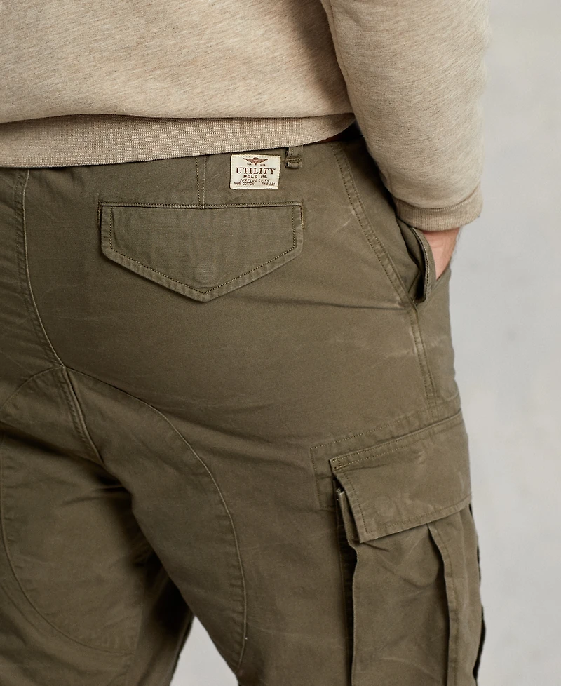 Polo Ralph Lauren Men's Big & Tall Classic Tapered Fit Canvas Cargo Pants