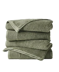 Linery & Co. 100% Featherspun Cotton Quick-Dry -Piece Bath Towel Set