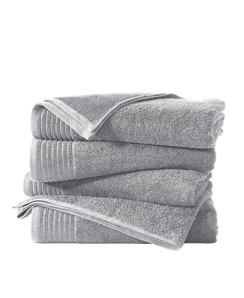 Linery & Co. 100% Featherspun Cotton Quick-Dry -Piece Bath Towel Set