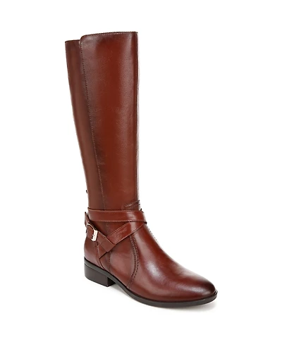 Naturalizer Women's Rena 2 Extra Wide Calf Knee High Block Heel Riding Boots