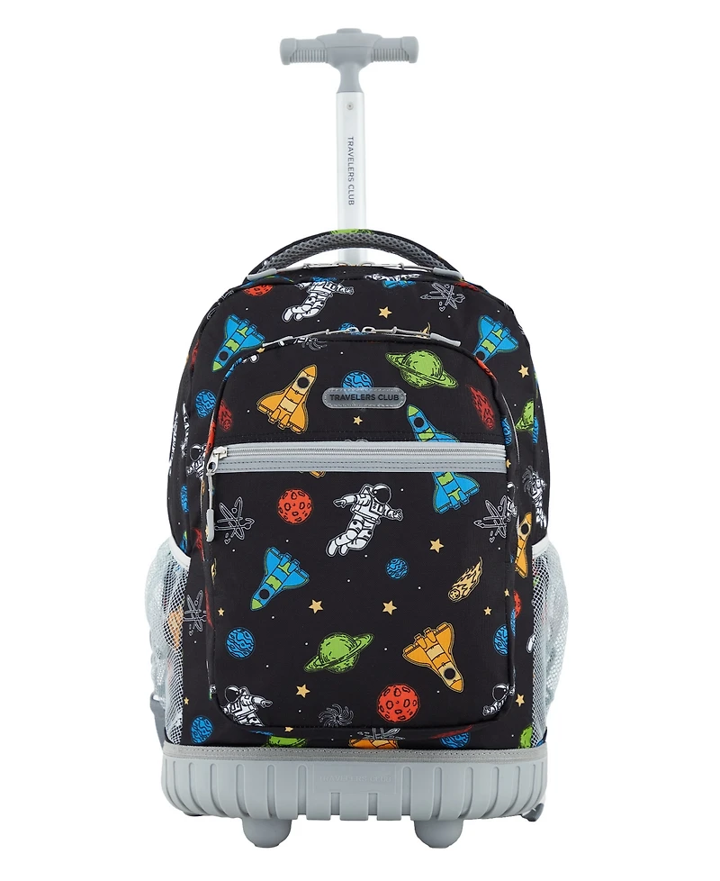 Travelers Club Kids Rolling Backpack Luggage Set