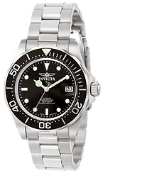 Invicta Men's 9307 Pro Diver Quartz 3 Hand Black Dial Watch
