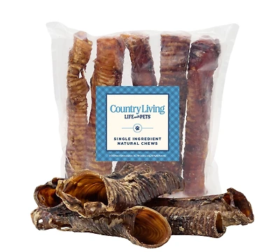Country Living 12-Inch Beef Trachea Dog Treats