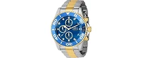 Invicta Men's 43408 Pro Diver Quartz Chronograph Blue Dial Watch