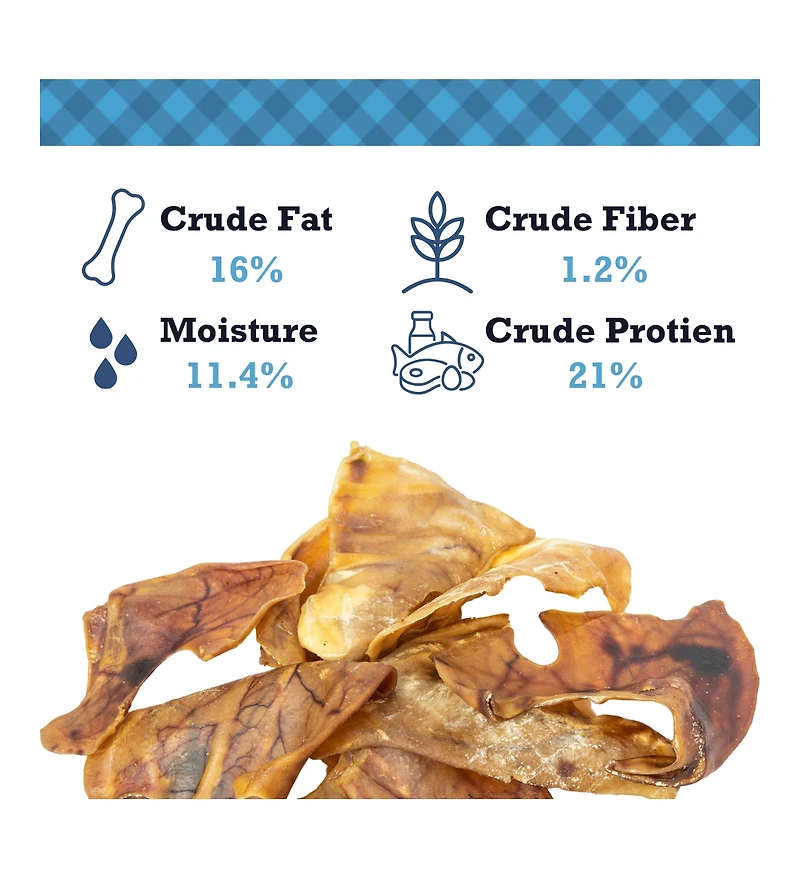 Country Living Whole Pig Ears Dog Treats