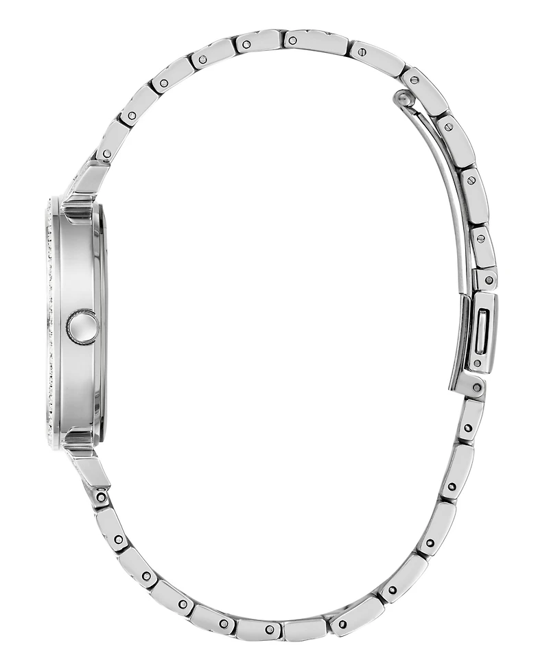 Guess Women's Analog Silver Tone Steel Watch 32mm