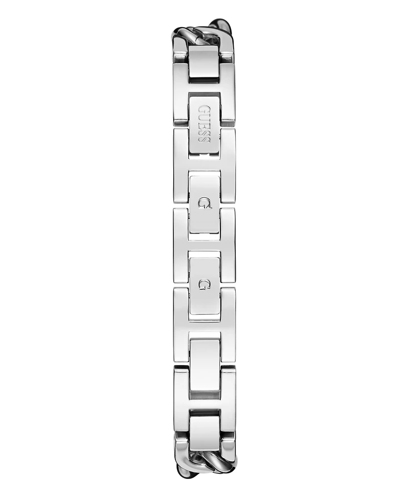 Guess Women's Analog Silver Tone Steel Watch 25mm