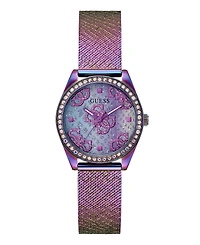 Guess Women's Analog Iridescent Mesh Watch 32mm