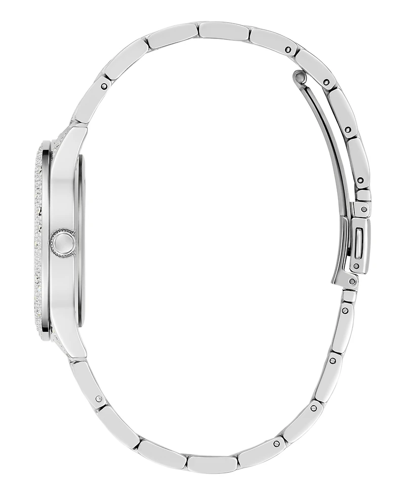 Guess Women's Analog Silver Tone Steel Watch 36mm