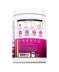 Vitauthority Multi Collagen Burn Powder, Hydrolyzed Collagen Peptides Powder with Types I Ii Iii V X for Weight Loss Support, Vitauthority, Unflavored