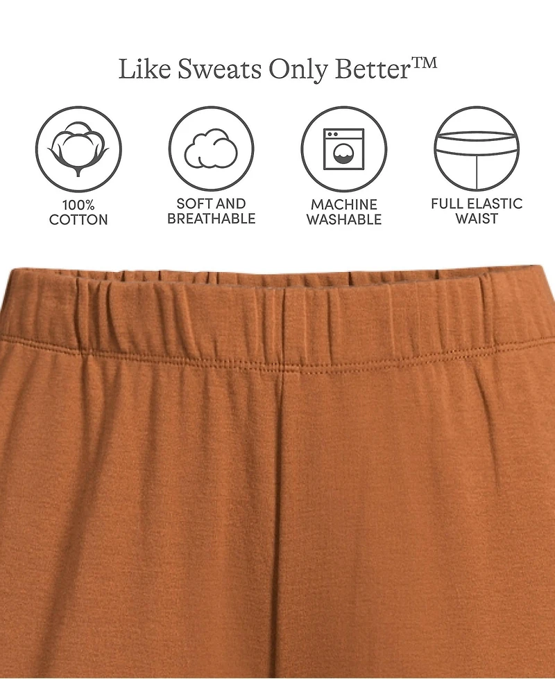 Lands' End Women's Sport Knit High Rise Pants