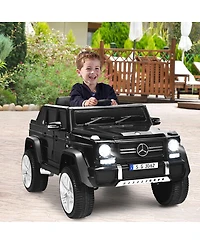 Mercedes Benz 12V Electric Kids Ride On Car Rc Remote Control W/Trunk