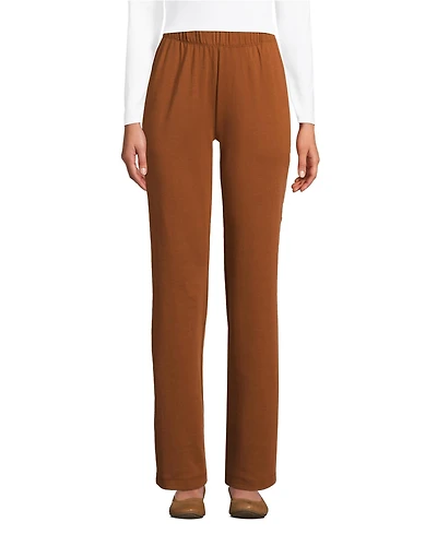 Lands' End Petite Sport Knit High Rise Pants