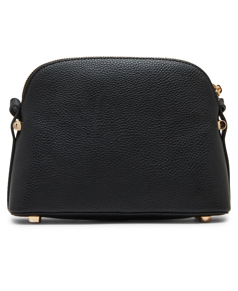 Anne Klein Dome Zip Top Detachable Card Case Crossbody Bag