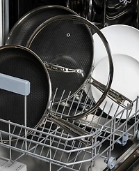 T-Fal Hybrid Mesh Stainless Steel 3 Piece Frypan Set