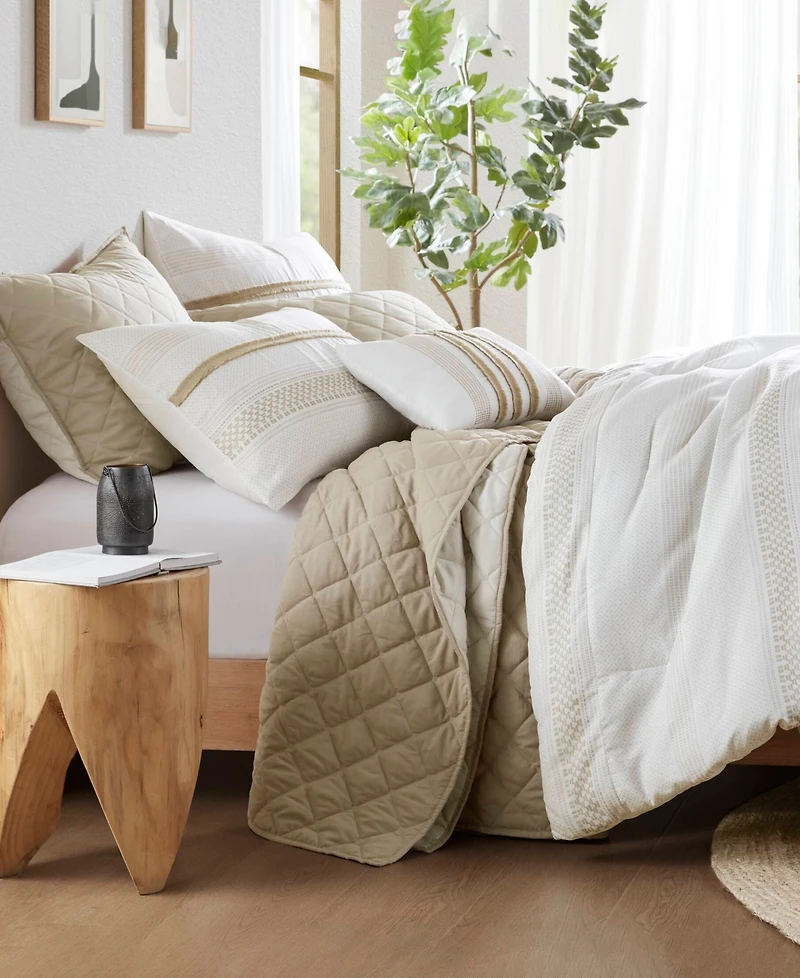 Madison Park Carolina Stripe 7-Pc. Comforter Set, King/California King