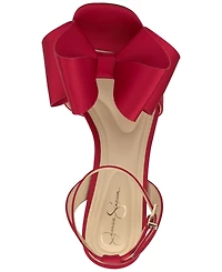 Jessica Simpson Women's Olivine Bow High-Heel Stiletto Dress Sandals