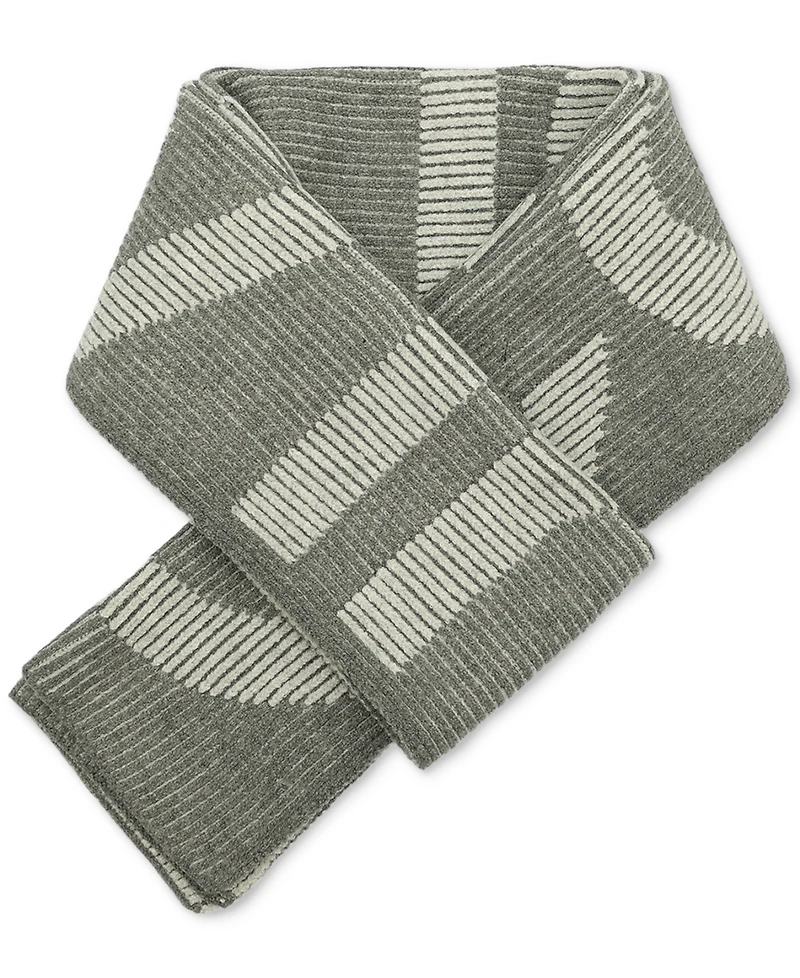Calvin Klein Men's Plaited Logo Scarf