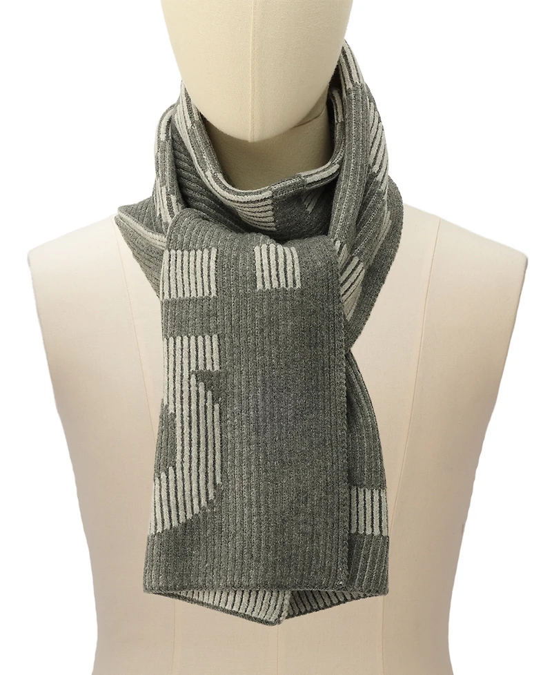 Calvin Klein Men's Plaited Logo Scarf