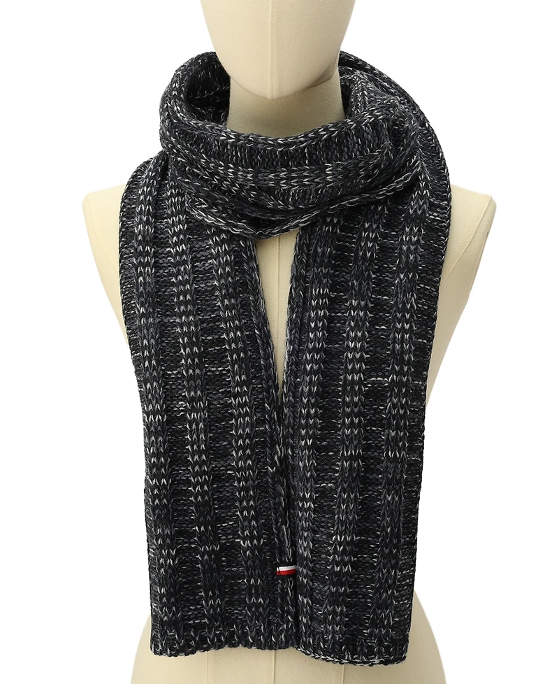 Tommy Hilfiger Men's Chunky Ribbed Scarf