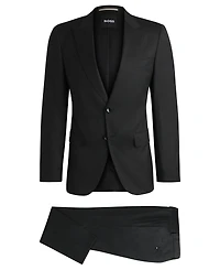 Boss by Hugo Boss Men's Micro-Patterned Slim-Fit Suit