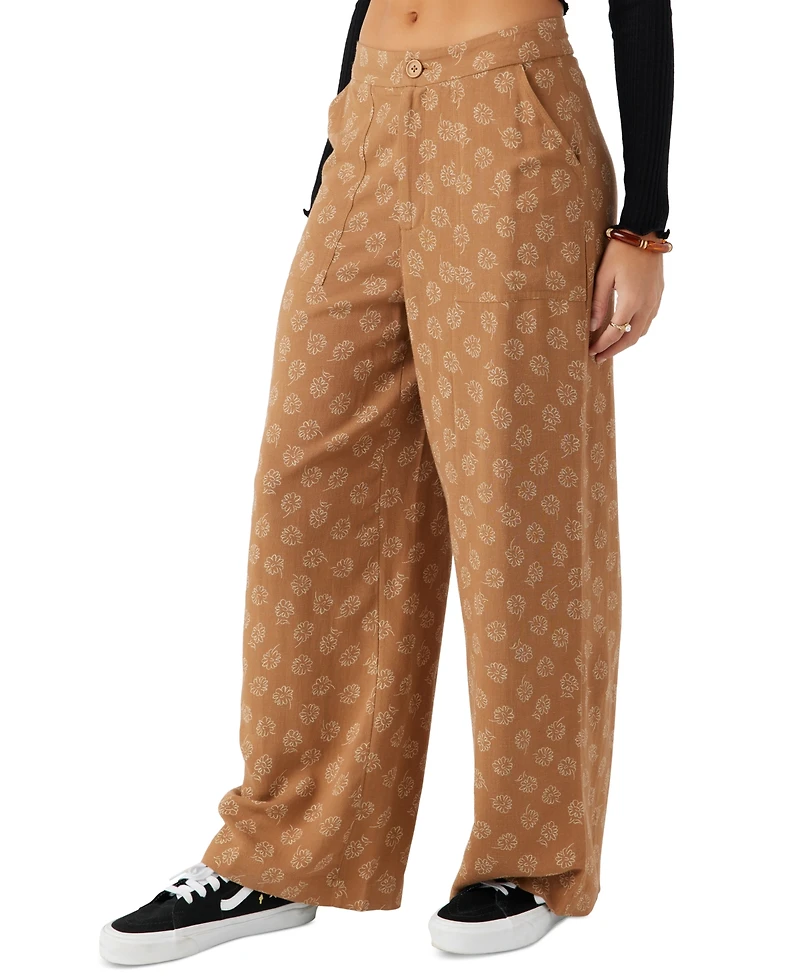 O'Neill Juniors' Pull-On Rylan Velley Floral Pants