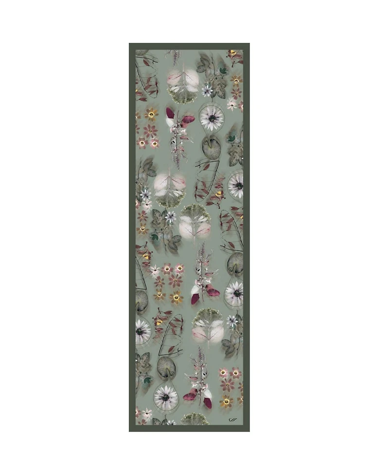 Botanica - Long Sheer Silk Scarf for Women