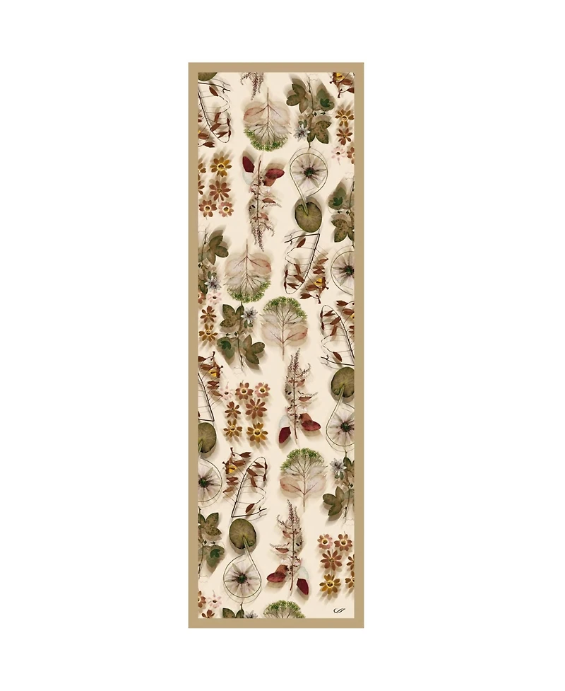 Botanica - Long Sheer Silk Scarf for Women