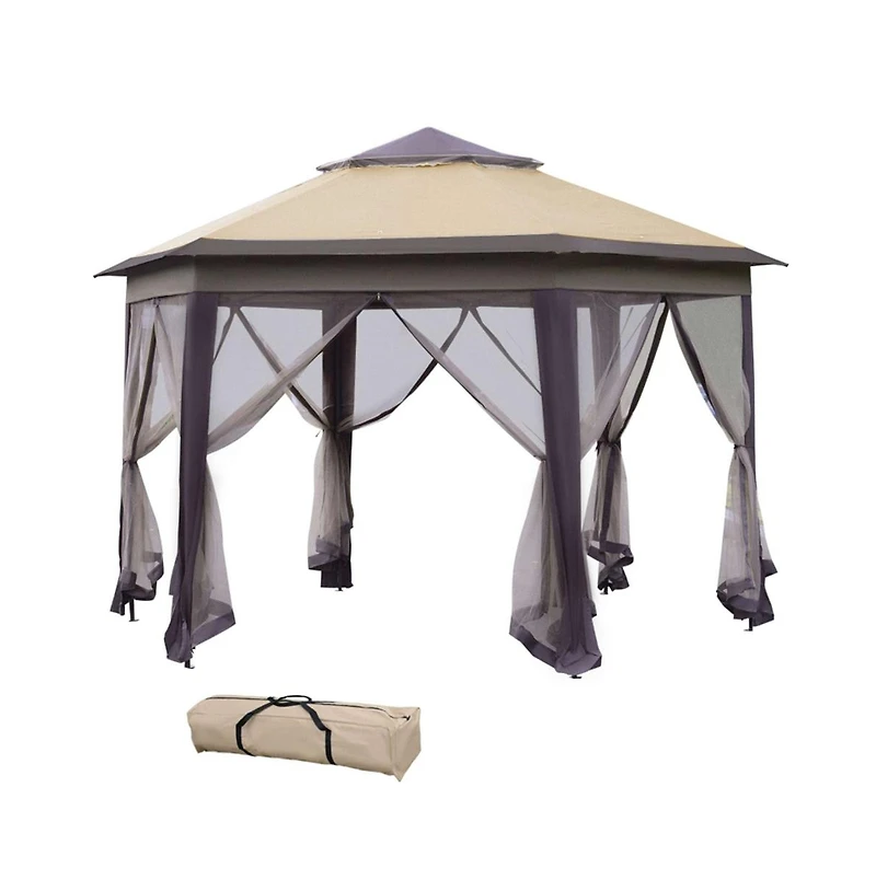 Slickblue Pop-Up Gazebo Party Tent for Outdoor Events