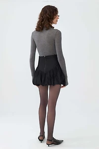 Nocturne Women's Taffeta Mini Skirt