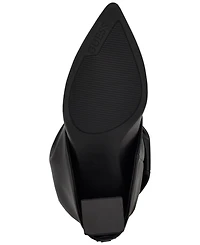 Guess Women's Geima Knee-High Foldover Slouch Tall Block Heel Dress Boots