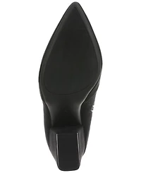 On 34th Women's Lydiaa Pointed-Toe Block-Heel Booties, Created for Macy's