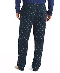 Nautica Men's Crafted Printed Poplin Sleep Pant