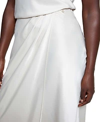 Guess Women's Anastasia Satin Midi Skirt