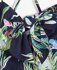 On 34th Women's Printed Knot-Front Tank, Created for Macy's