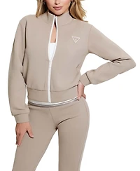 Guess Women's Ann Zip-Front Sweatshirt