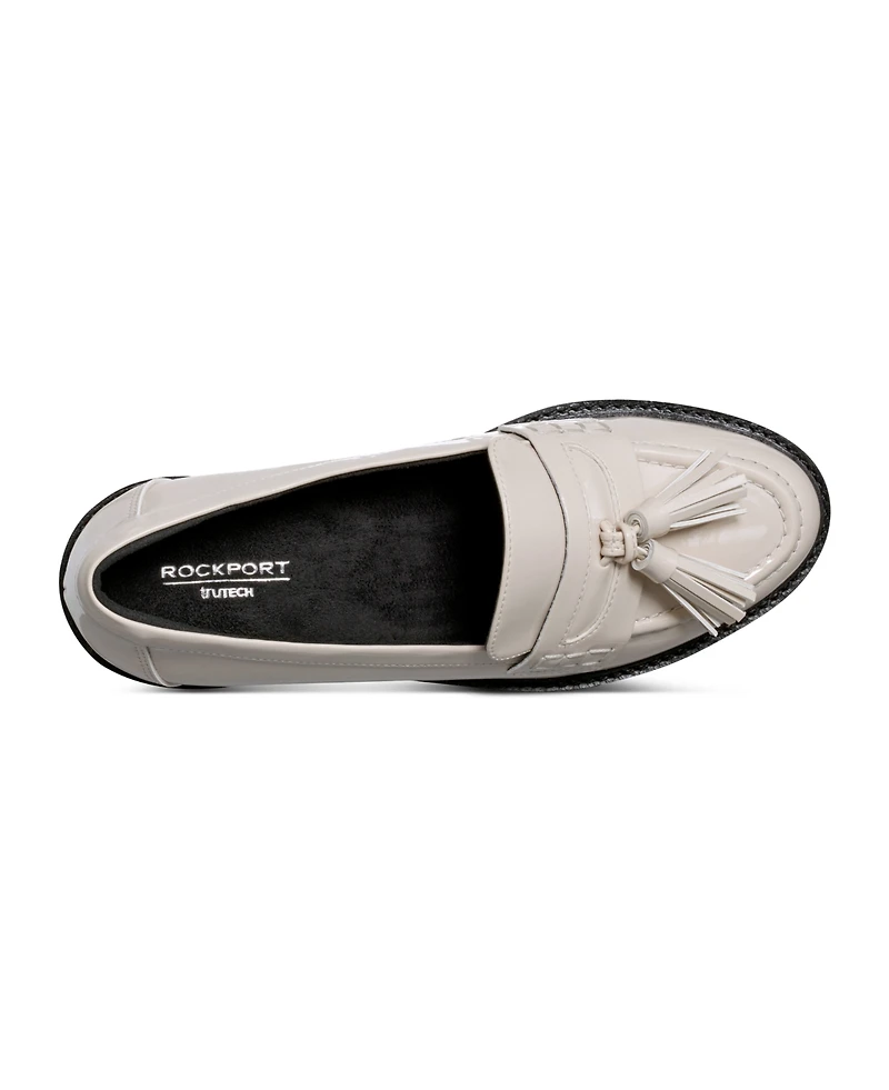 Rockport Women's Kiara Slip-On Almond Toe Casual Loafers