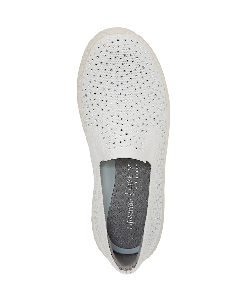 LifeStride Women's Wednesday Bright Washable Platform Slip Ons