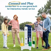 ECR4Kids Jumbo 4-To-Score, Red/White/Blue