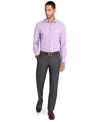 ConStruct Men Slim-Fit Micro-Geo Dress Shirt