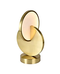 Cwi Lighting 16" Metal Tranche Led Lamp