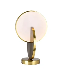 Cwi Lighting 16" Metal Tranche Led Lamp