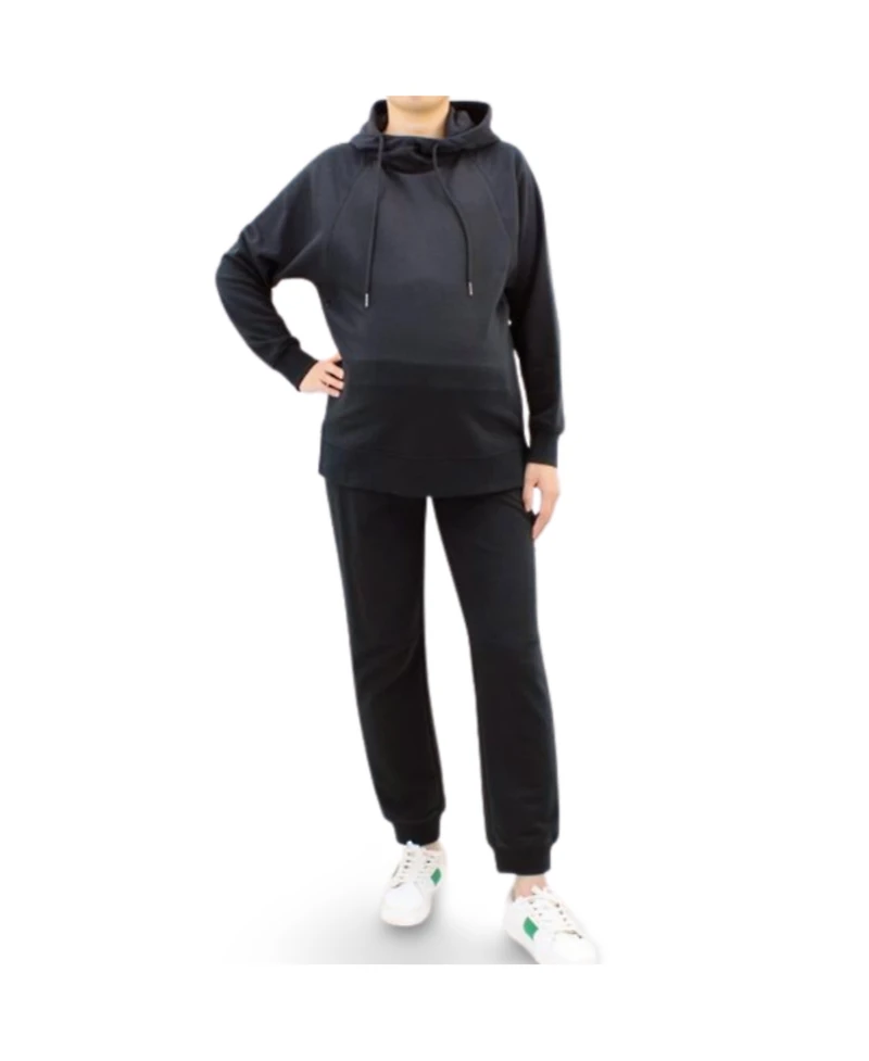 Indigo Poppy Maternity Black Ub Sweatpants