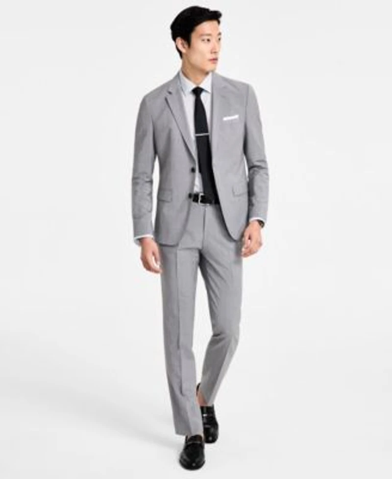 Hugo By Hugo Boss Mens Modern Fit Wool Blend Suit Separate
