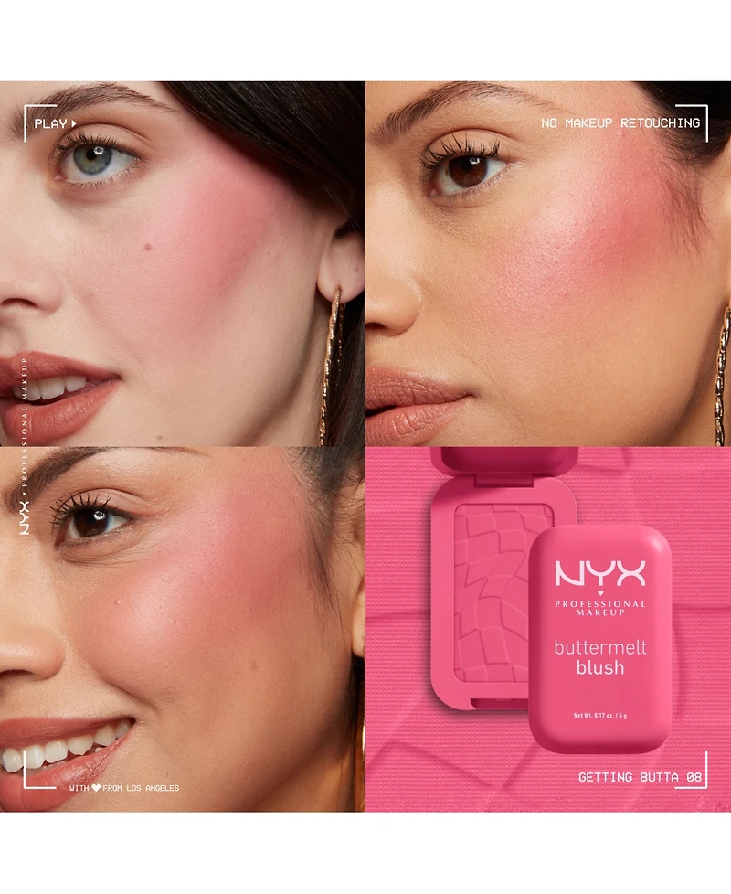 Nyx Professional Makeup Buttermelt Blush