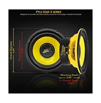 Pyle 6.5" Mid Bass Woofer, 300 Watt
